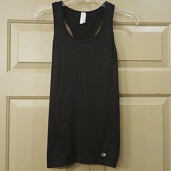Gap fit black racerback tank top - Picture 1 of 5
